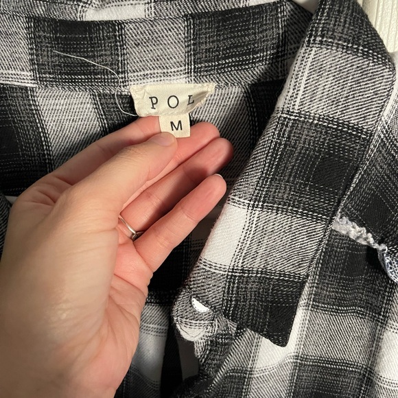 POL Oversized flannel - Picture 2 of 2